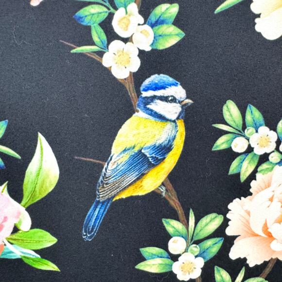 Johnny Was Active Womens Birdie High Neck Swing Tank Size M Flowy Floral Workout - Picture 4 of 6